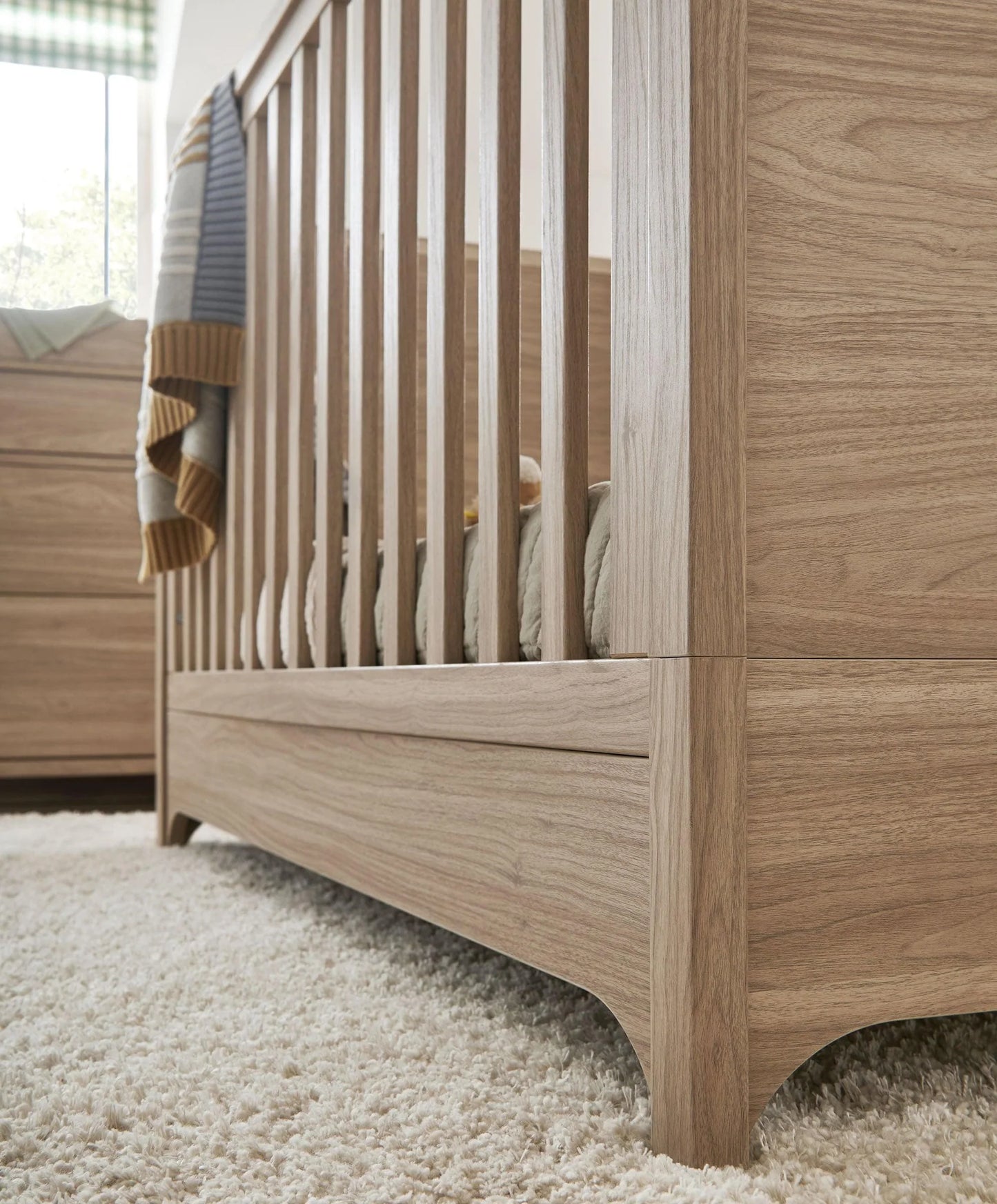 Barton Cotbed - Natural/Oak