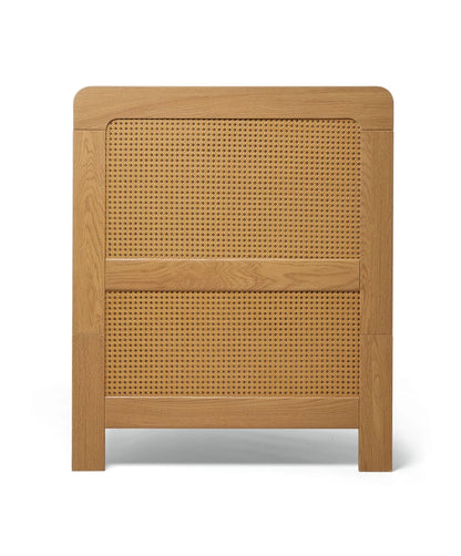 Esna 2 Piece Cotbed Set with Dresser Changer - Rattan
