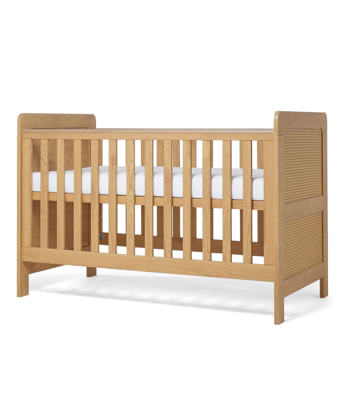 Esna 2 Piece Cotbed Set with Dresser Changer - Rattan