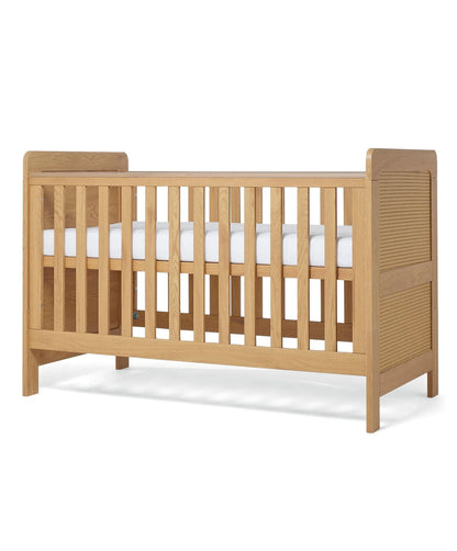Esna 2 Piece Cotbed Set with Dresser Changer - Rattan