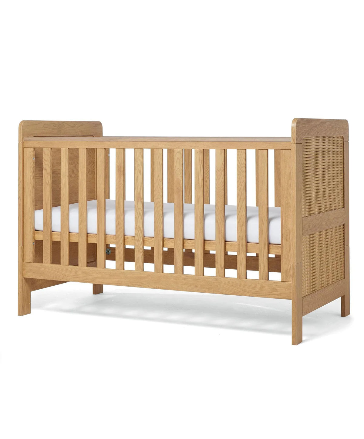 Esna 2 Piece Cotbed Set with Dresser Changer - Rattan