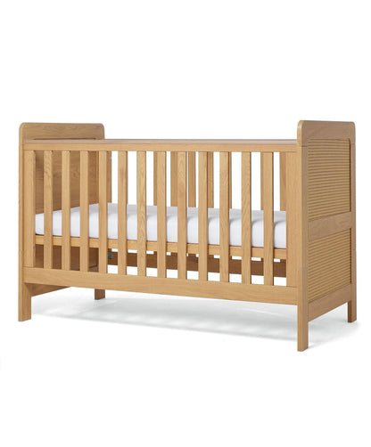 Esna 2 Piece Cotbed Set with Dresser Changer - Rattan