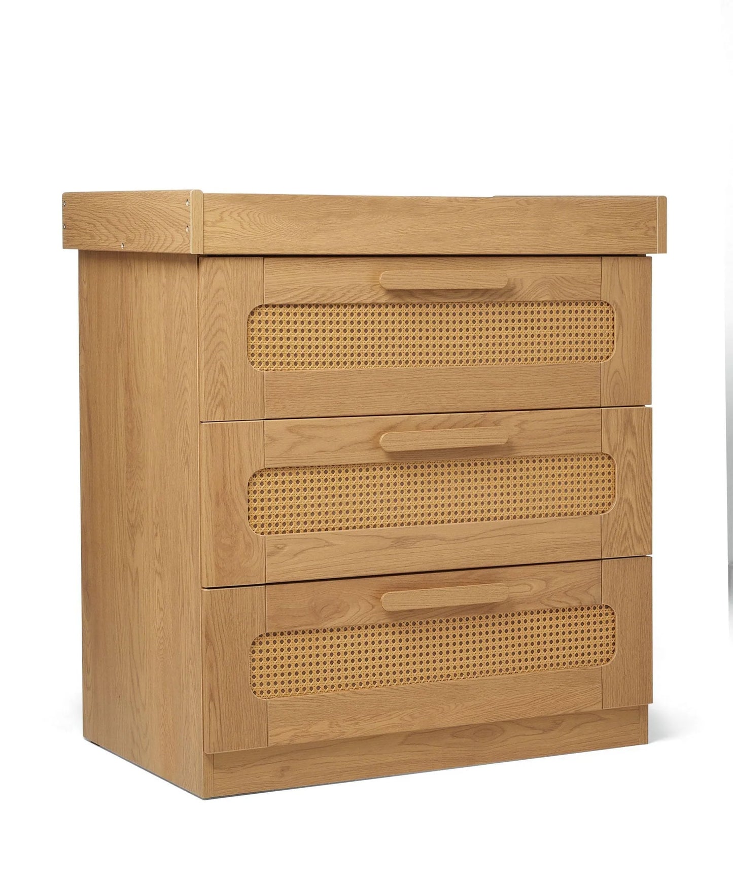Esna 2 Piece Cotbed Set with Dresser Changer - Rattan