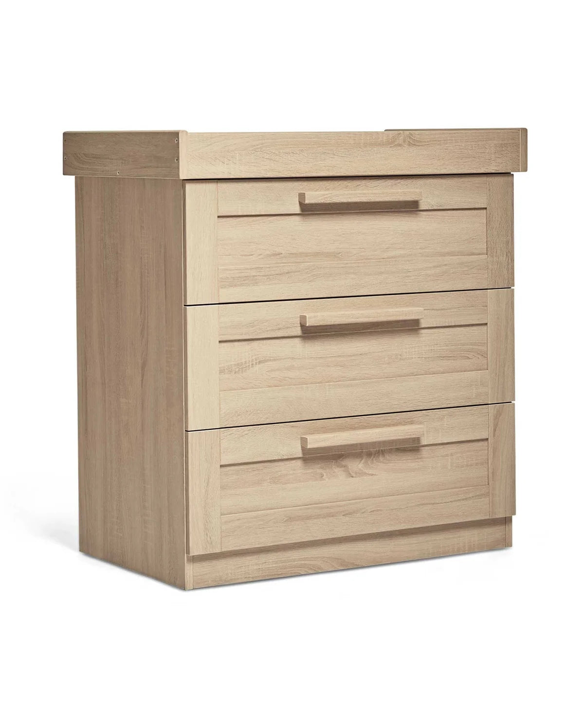 Atlas 3 Piece Cotbed Range with Dresser Changer & Wardrobe - Light Oak
