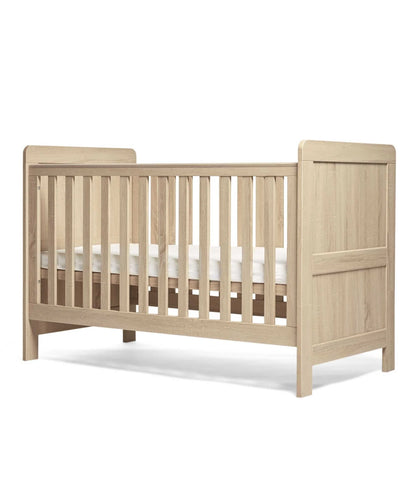 Atlas 3 Piece Cotbed Range with Dresser Changer & Wardrobe - Light Oak
