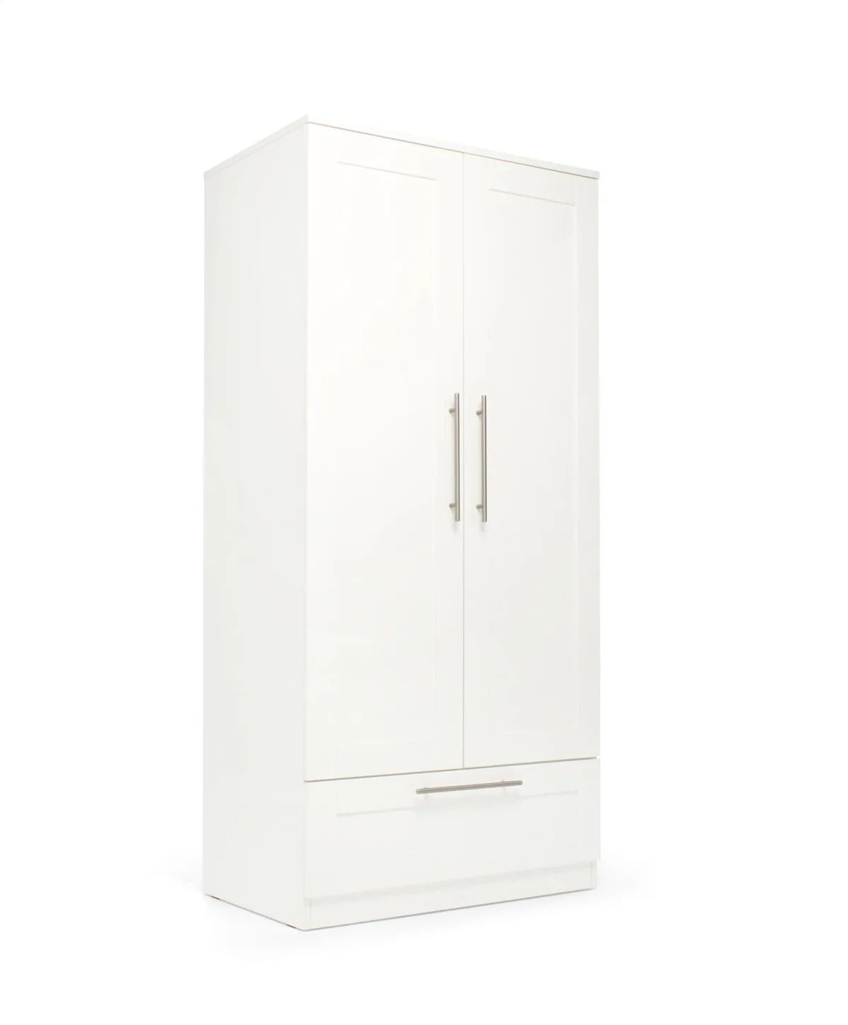 Hampden 3 Piece Cotbed Range with Dresser Changer & Wardrobe - White