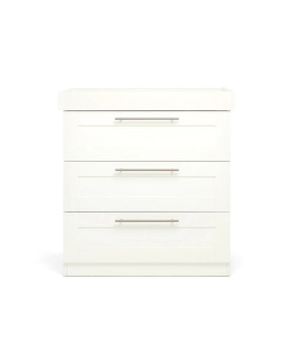 Hampden 3 Piece Cotbed Range with Dresser Changer & Wardrobe - White
