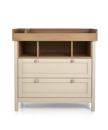 Harwell 3 Piece Cotbed Range with Dresser Changer & Wardrobe - Cashmere